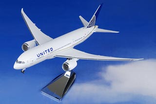 787-8 Dreamliner Diecast Model, United Airlines, N27901