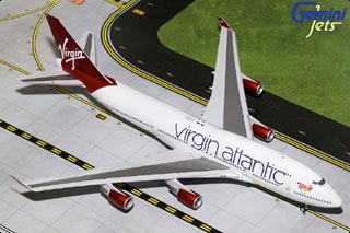 747-400 Diecast Model, Virgin Atlantic Airways, G-VBIG Tinker Bell