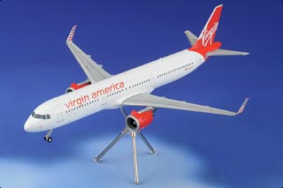 A321neo Diecast Model, Virgin America, N921VA