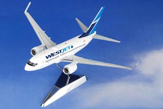 737-700 Diecast Model, WestJet Airlines, C-GWJT