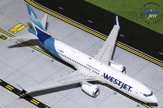 737 MAX 8 Diecast Model, WestJet Airlines, C-GZSG