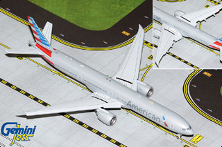 777-300ER Diecast Model, American Airlines, N736AT, Flaps Down