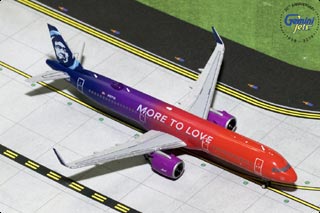 A321neo Diecast Model, Alaska Airlines, N927VA More to Love