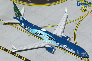 737 MAX 9 Diecast Model, Alaska Airlines, N932AK