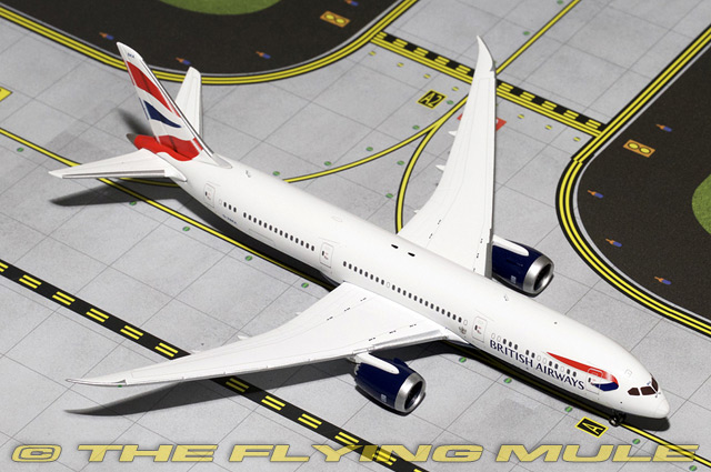British Airways Boeing 787 Spielzeugflugzeug Diecast 14cm Dreamliner B787 RT6005 