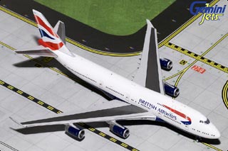 747-400 Diecast Model, British Airways, G-BYGF