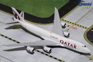 747-8F Diecast Model, Qatar Cargo, A7-BGB