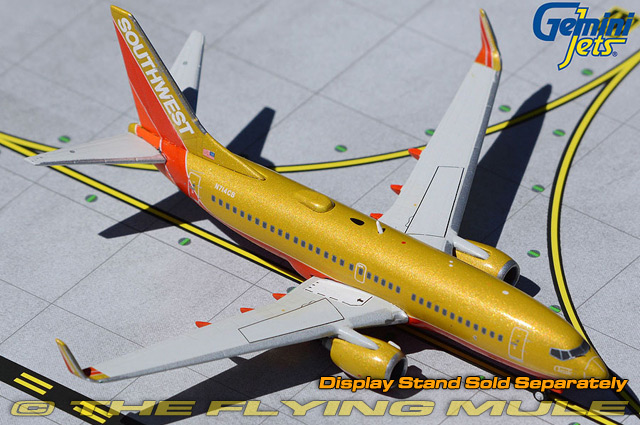 Details about   Gemini Jets Southwest Airlines Boeing B737-700 1:400 Scale GJSWA1962 
