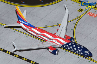 737-800 Diecast Model, Southwest Airlines, N500WR Freedom One