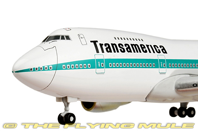GeminiJets 1:400 747-200 Transamerica N742TV | eBay