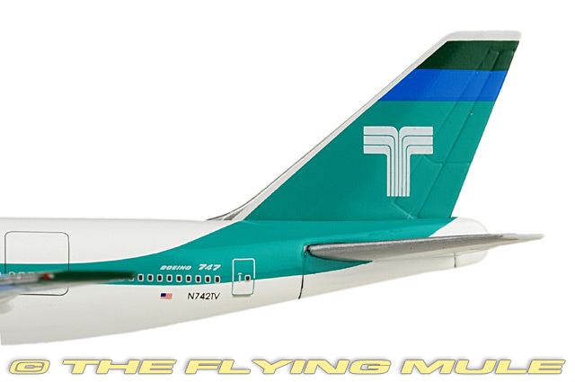 GeminiJets 1:400 747-200 Transamerica N742TV | eBay
