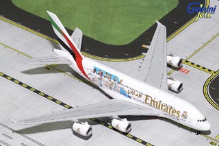 A380-800 Diecast Model, Emirates Airlines, A6-EUG