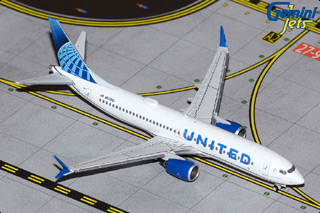 737 MAX 8 Diecast Model, United Airlines, N27251