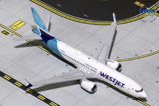 737 MAX 8 Diecast Model, WestJet Airlines, C-GZSG