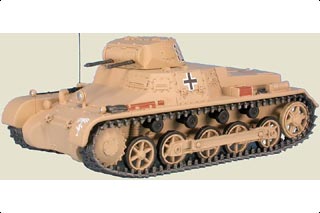 Sd.Kfz.101 Panzer I Display Model, German Army DAK, Tobruk, Libya, 1941