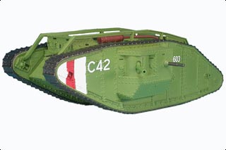 Mark IV Tank Display Model, British Army, Cambrai, France, 1917 - OCT RE-STOCK