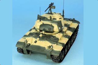 M24 Chaffee Display Model, French Army 1st Cavalry Rgt, Douaumont, Dien Bien