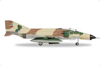 F-4E Phantom II Diecast Model, IRIAF 61st TFW, 6th TFS, Bushehr AB, Iran