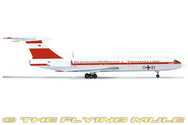 Tu-154M 1:200 Diecast Model - Herpa HE-556460 - $97.95