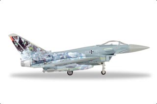 EF-2000 Typhoon S Diecast Model, Luftwaffe TaktLwG 74 Bavarian Tigers