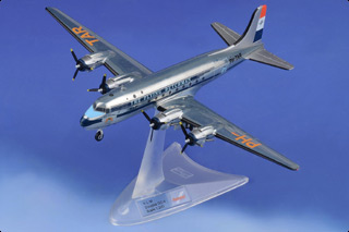 DC-4 Diecast Model, KLM Royal Dutch Airlines, PH-TAR Rotterdam