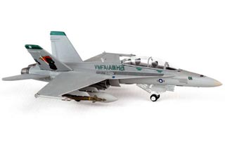 F/A-18D Hornet Diecast Model, USMC VMFA(AW)-121 Green Knights, VK01, 2009