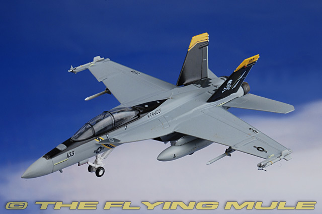 F-18F VFA-103 JOLLY ROGERS 1//200 diecast plane model aircraft Hogan