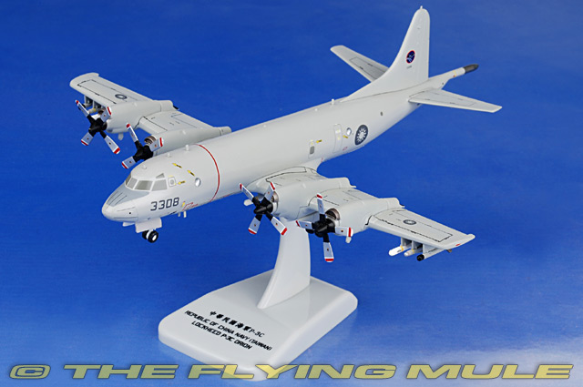 1:200 Taiwan Air Force Lockheed P-3C Orion 3302 With Stand 
