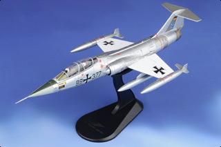 F-104F Starfighter Diecast Model, Luftwaffe WaSLw10, BB+377, Jevers AB, Germany - AUG PRE-ORDER