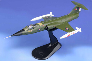 CF-104 Starfighter Diecast Model, CAF 1 CAG, #104733, West Germany, 1964