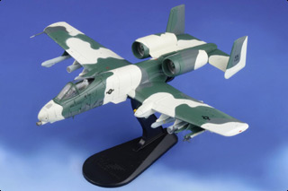 A-10A Thunderbolt II Diecast Model, USAF 343rd CW, 18th TFS, #80-0221, Eielson AFB