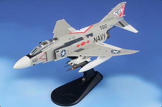 F-4J Phantom II Diecast Model, USN VF-102 Diamondbacks, AG100, USS Independence