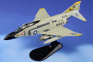 F-4J Phantom II Diecast Model, USN VF-21 Freelancers, NE200, USS Ranger, 1974