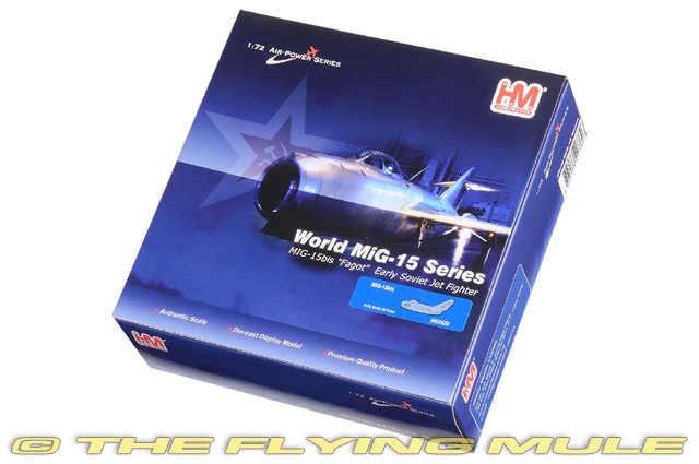 Modellino Hobby Master 1:72 MiG-15 Fagot - Aviazione Sovietica Nera (HA2420)