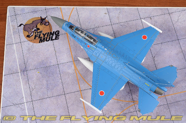 Hobby Master HA2719 1:72 Scale Japan XF-2B Jet Fighter Model (with Wing Pylons) - View #9