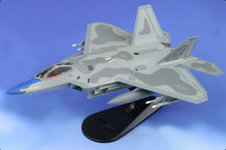 F-22A Raptor Diecast Model, USAF 192nd FW, #04-4082 Cripes A' Mighty, Langley