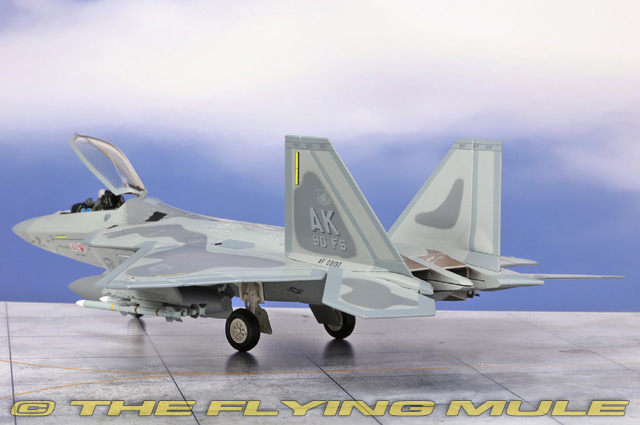 Hobby Master 1:72 F-22A Raptor USAF 3rd WG, 90th FS Pair-O-Dice