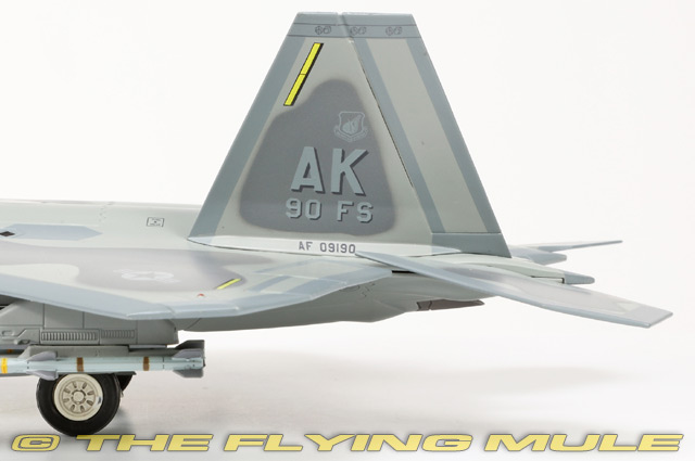 Hobby Master 1:72 F-22A Raptor USAF 3rd WG, 90th FS Pair-O-Dice