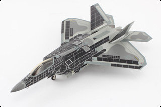 F-22A Raptor Diecast Model, USAF 422nd TES, #04-4070 Symbiote, Nellis AFB - JUN PRE-ORDER