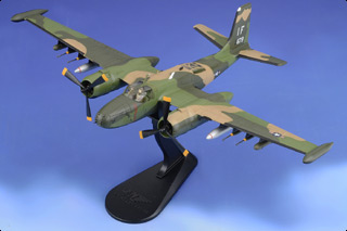 B-26K Counter Invader Diecast Model, USAF, #64-17969 Special Kay, Wittman Regional