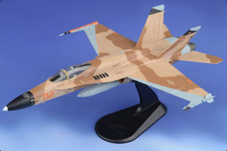 F/A-18A Hornet Diecast Model, USN VFA-127 Cylons, Cylon 02, NAS Fallon, NV