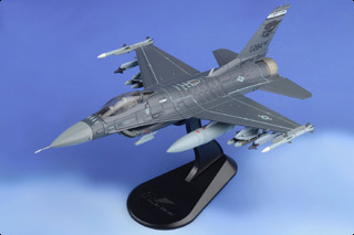 F-16C Fighting Falcon Diecast Model, USAF 140th WG, 120th FS Redeyes CO ANG, #87-0284