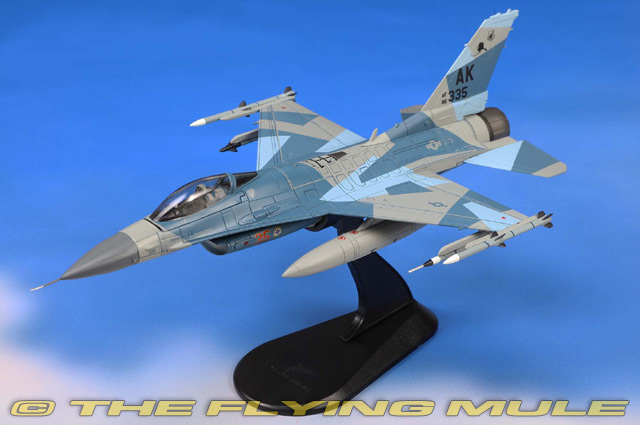 HOBBY MASTER F-16C Fighting Falcon 1/72 – Modello Aereo Pre-costruito In Diecast, 75° Anniversario 457° FS, Collezione