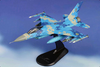F-16C Fighting Falcon Diecast Model, Ukrainian Air Force, "What If?" paint scheme - MAY PRE-ORDER
