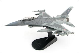 F-16D Fighting Falcon Diecast Model, Polish Air Force 6th FS, #4060, Cambrai AB