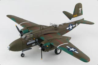 A-20G Havoc Diecast Model, USAAF 312th BG, 389th BS, #43-21475 Little Joe