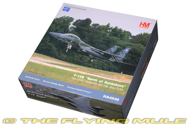 Hobby Master 1:72 F-15E Strike Eagle USAF 4th FW, 334th FS Spirit