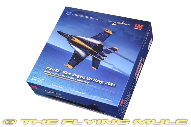 Hobby Master 1:72 F/A-18E Super Hornet USN Blue Angels w/Decal