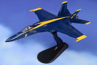 F/A-18E Super Hornet Diecast Model, USN Blue Angels, #2, 2021 - MAY PRE-ORDER