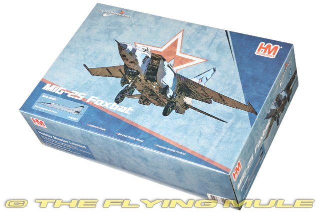 Hobby Master 1:72 MiG-25RBT Foxbat-B Bulgarian Air Force Red 754